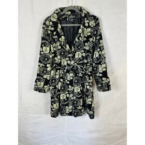 Women’s Vintage Floral Coat